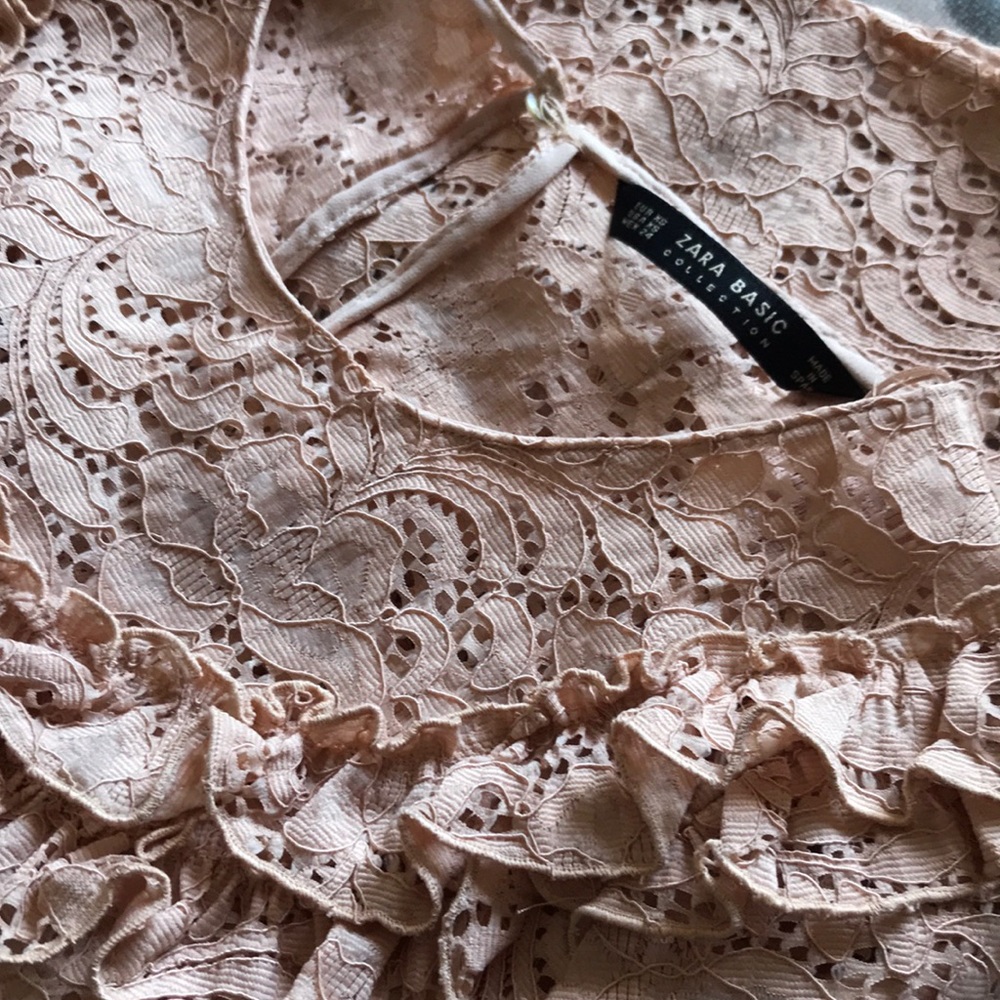 Pink Lace Zara Top